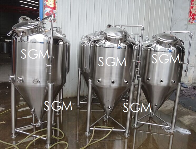 3BBL Jacket de acero inoxidable Fermentador de chaqueta unitank/acero inoxidable/fermentador de acero inoxidable