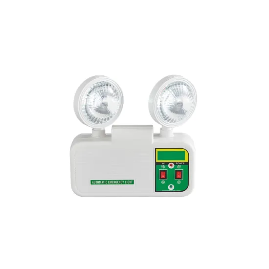 Twin Heads Rechargeable Battery Backup LED Emergency Lights