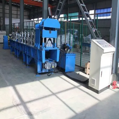 Colored Metal ridge cap making machine