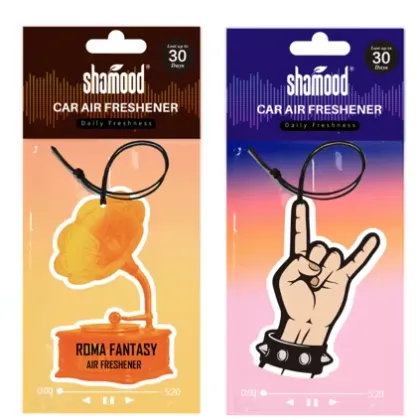 Rock n Roll Cellulose Car Air Freshener