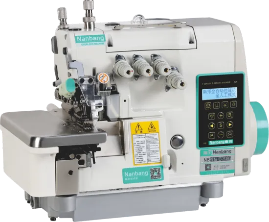 Step computer up and down differential overstitching machine