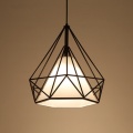 LEDER Clear Metal Pendulum Lamp