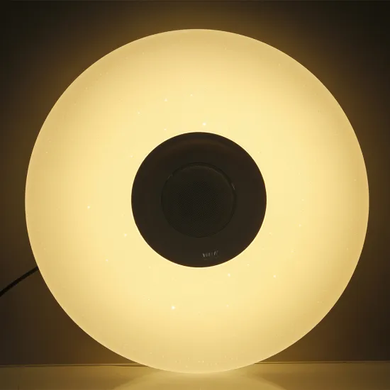 led ceiling lights warm white with bluetooth speaker