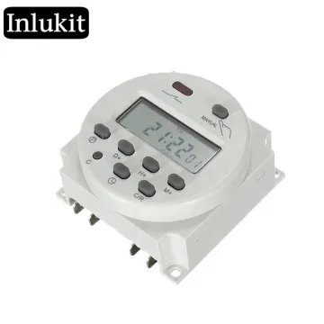 AC 220V Digital Round LCD Power Programmable Timer and Relay with 16A Capacity