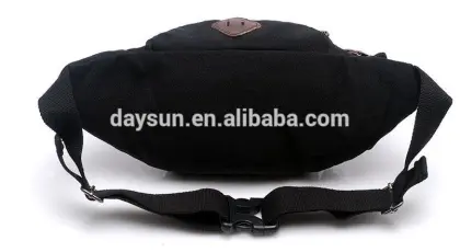 Canvas waist bag men running waist bag