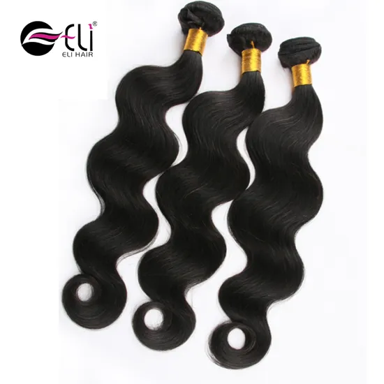 Wholesale 10A top quality virgin body wave tangle free mink brazilian human hair