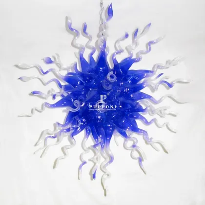 AOSIMAN LIGHTING American Blown Glass Chandelier for Living Room