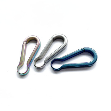 Tiny Small Mini Titanium Quick Release T4 Carabiner