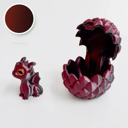 3D Printed Dragon Egg Mini Cute Dragon Surprise Decoration Gift
