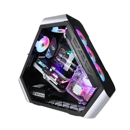 Bykski Distro Plate for JONSBO TR03 - 360 Radiator Water Cooling Loop, 12V/5V RGB Sync
