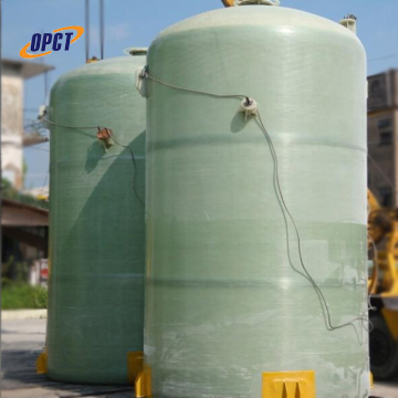 50000 gallon fiberglass cone bottom calorifier frp tank