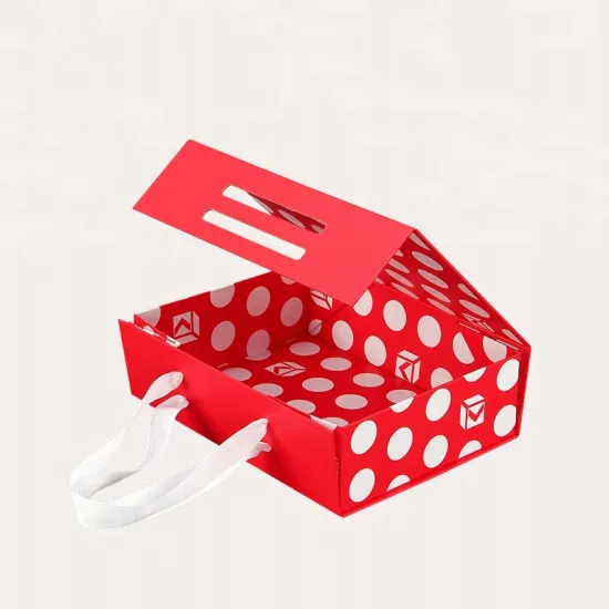 Custom Printed Kraft Folding Flat Packaging Paper Box