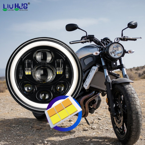 7 Inch Led Motorcycle Headlights Projector Accessories