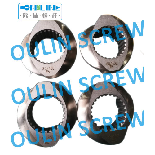 High Quality 80/40L Twin Parallel Screw Elements for Extrusion