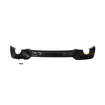 G20 Glossy Black Rear Bumper Diffuser Replacement for BMW 3 Series 330i