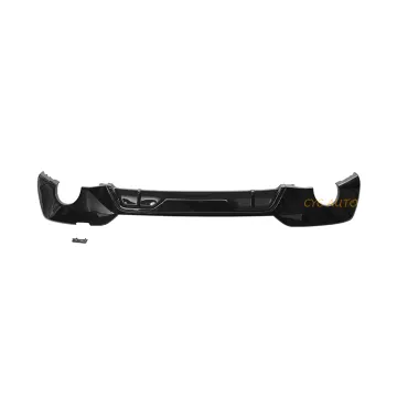 G20 Glossy Black Rear Bumper Diffuser Replacement for BMW 3 Series 330i