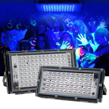50W LED UV Curing Lamp: Purple Light for Hair Whiteto-Black Treatment, 395NM Curing Lamp