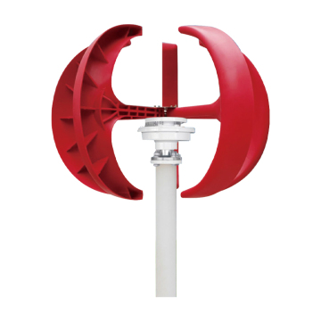 Wholesale Red Lantern Type Vertical Wind Turbine 100W Mini Generator