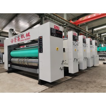 Flexo Printing Slotting Die Cutting Cardboard Machine