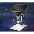 LCD 7-inch 1200X 12MP Microscope With Led Lights