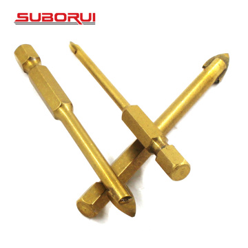 Suborui Hex Shank 6 มม. แก้วสว่านเซรามิกสำหรับกระเบื้องเซรามิกพอร์ซเลน