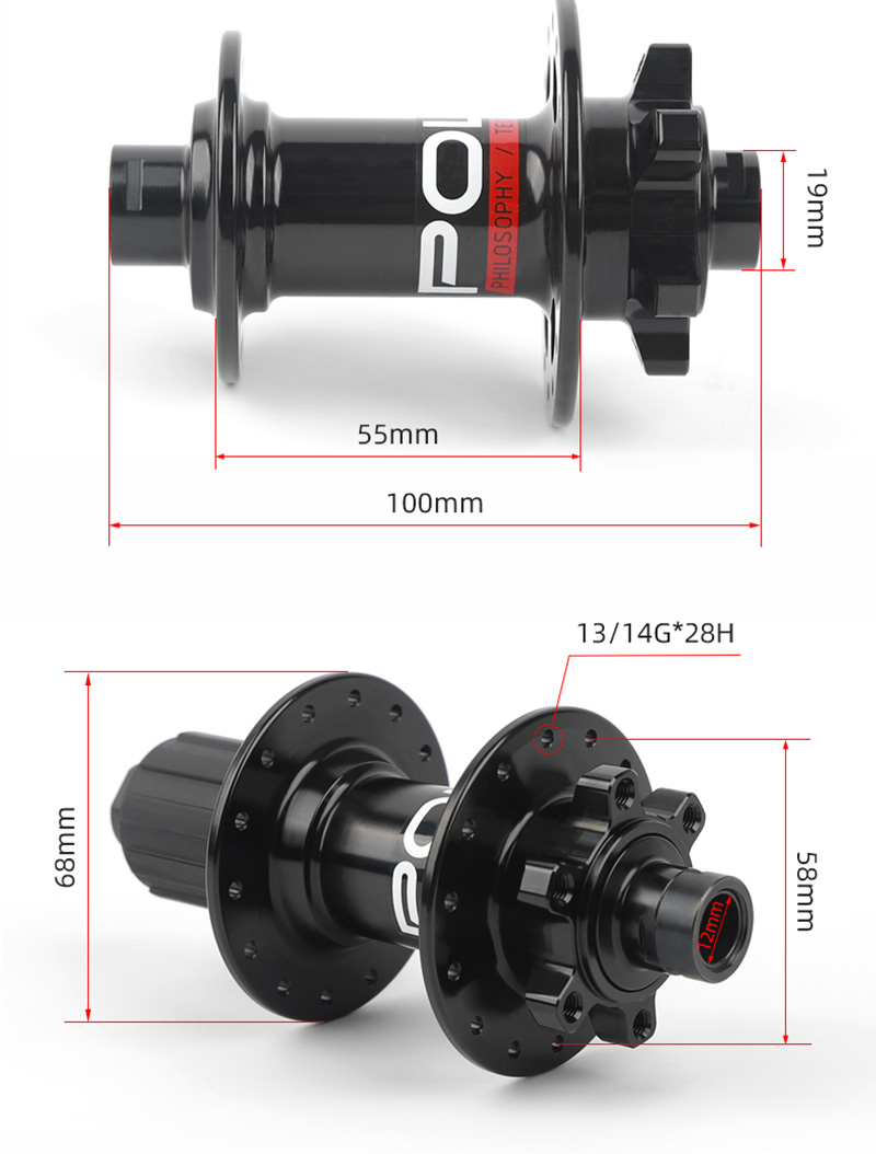 Mtb Hub Alloy