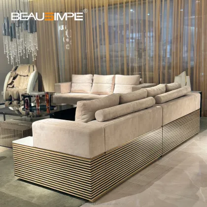 Elegant Italian Fendi Luxury Sofa