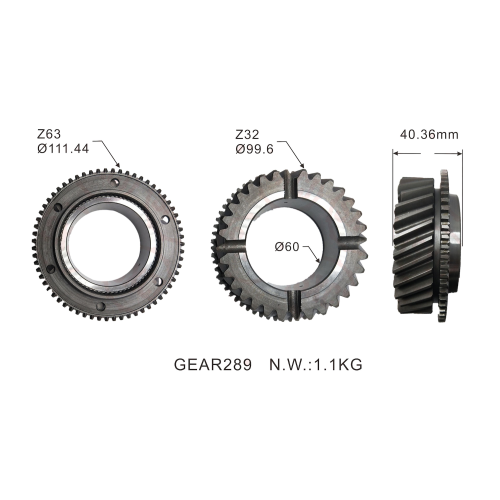 OEM ME537251 Synchronizer Gear 32-63T for Mitsubishi PS125 Gearbox Transmission Parts
