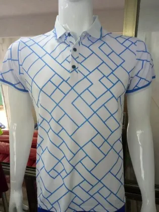 2016 new polo shirt 100% polyester t-shirt polo shirt grey golf polo shirt sport soccer shirt