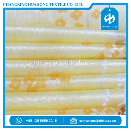 Polyester printed mattress fabrics textiles, home textile fabric from changxing manufacturer