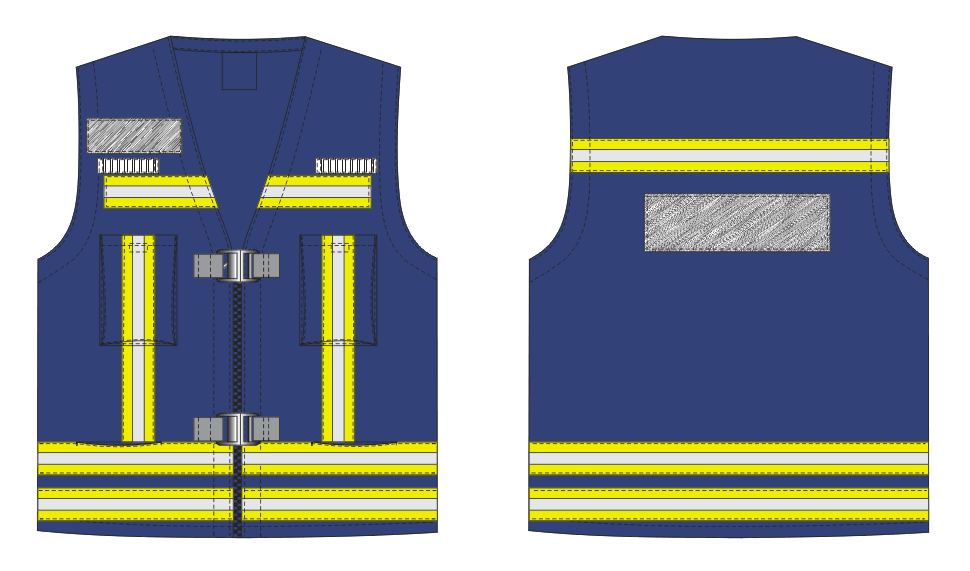 High Light Flame Retardant Vest