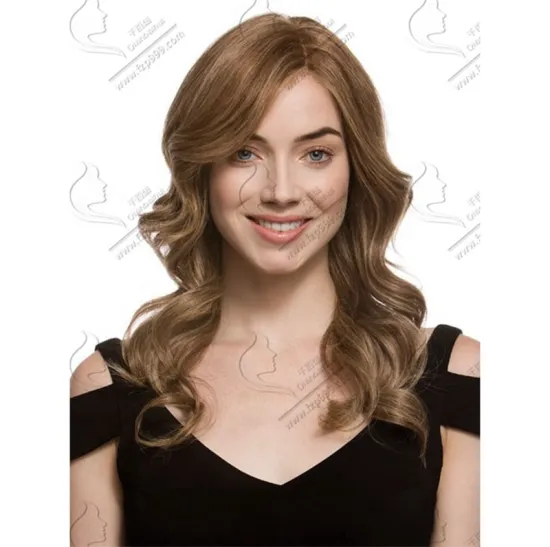 Top Quality Hot-selling fashion long Synthetic hair water wave wigs for women