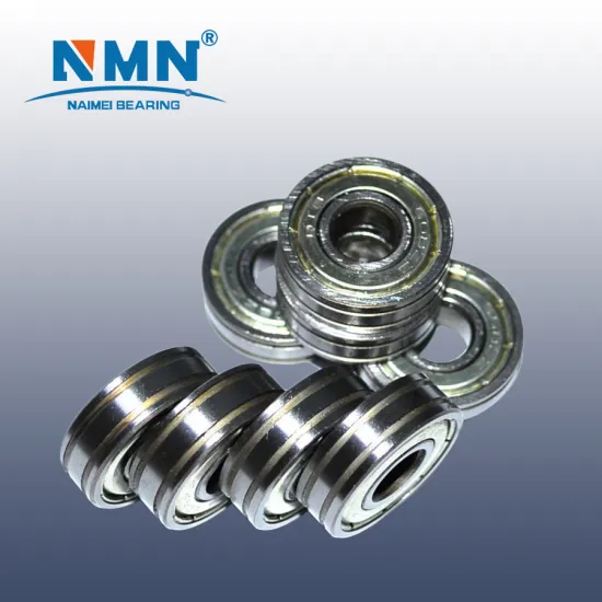 Double Groove Deep Groove Ball Bearing 608RS