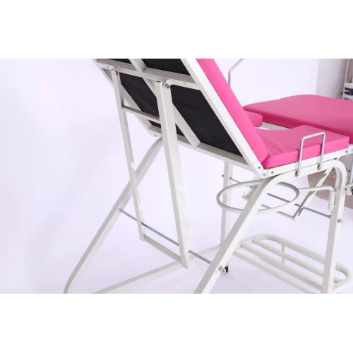 Stainless Steel Comprehensive Gynecological Examination Bed for Maternity Operating Room Manual Delivery Bed Private Washing