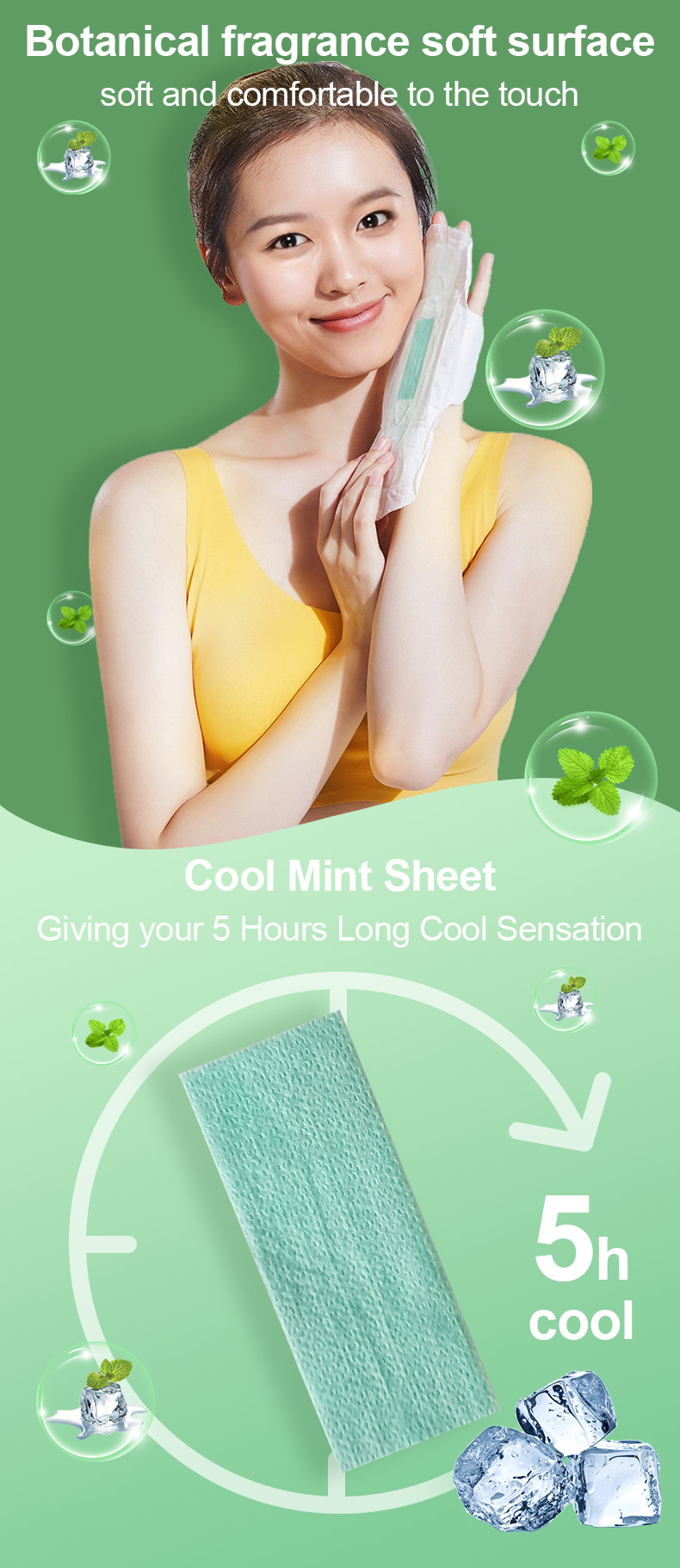 Cool mint pad