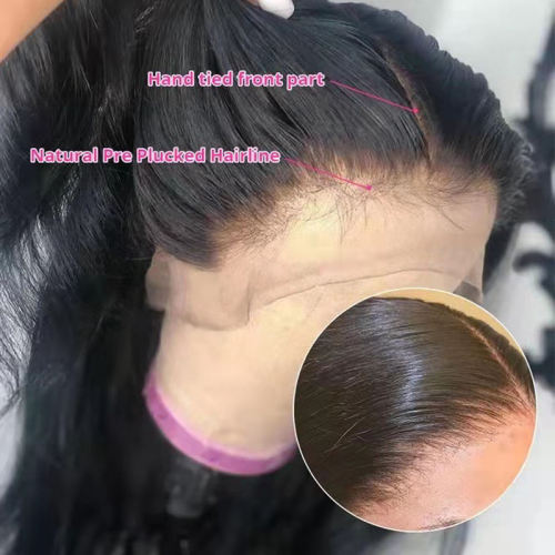 30 40 Inch 13x6 Straight 30 40 Inch 13x6 Straight Lace Front Wig Human Hair 13X4 Frontal 5X5 Glueless Ready to Wear Wigs 250% For Women Factory