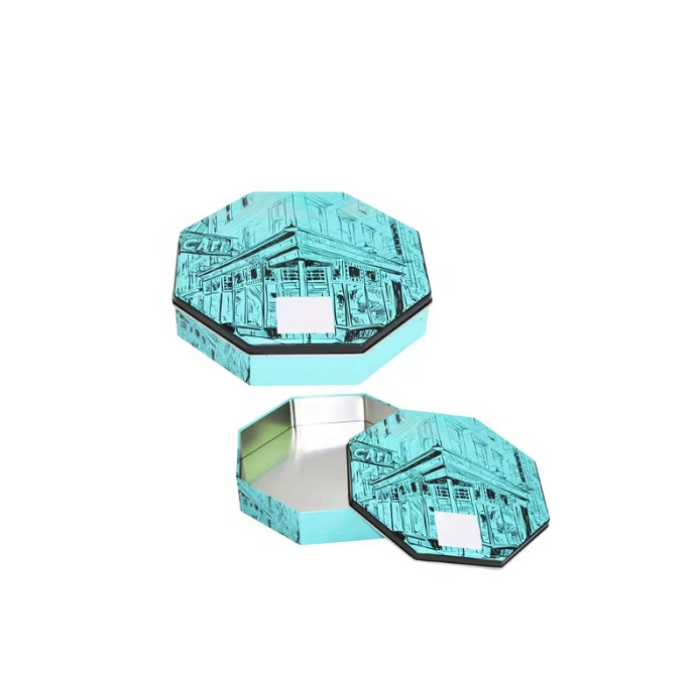 DADI Polygon Food Tin Box Customized Design