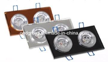6W Crystal LED Ceiling Lamp