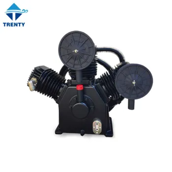 W90II 7.5HP 5.5KW 200PSI portable 2 cylinder air compressor pump head