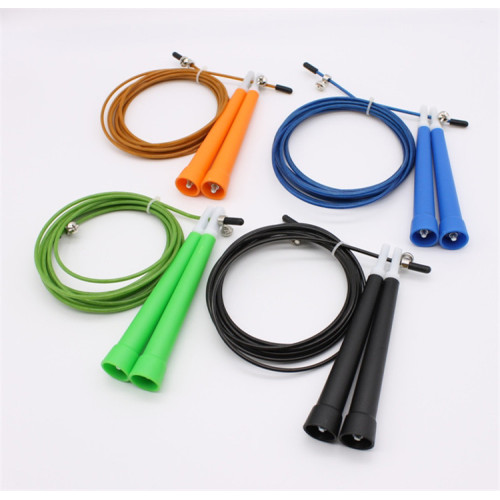 custom logo exercise fitness adjustable speed jump rope