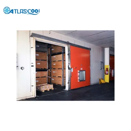 Apple fruit cold storage room