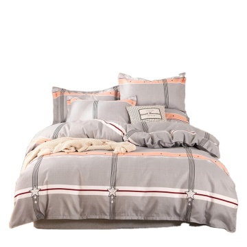 Super Quality 120gsm Microfiber Bedding Set - 3PCS Check Design