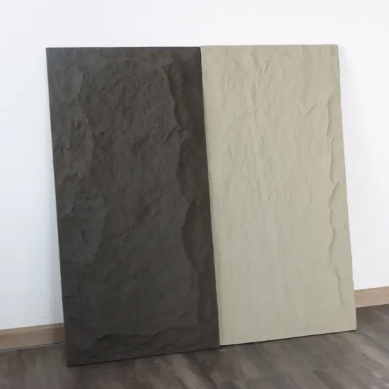 Affordable Polyurethane Dark Grey Stone Wall Panels for Home Decor: A PU Cultural Stone Solution