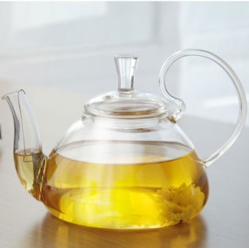 Commercial Heat Resistance Glass Tea Pot 600ml