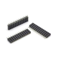 Conector de encabezado hembra mecanizado de 2.54 mm 112p