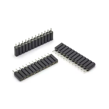 Conector de encabezado hembra mecanizado de 2.54 mm 112p