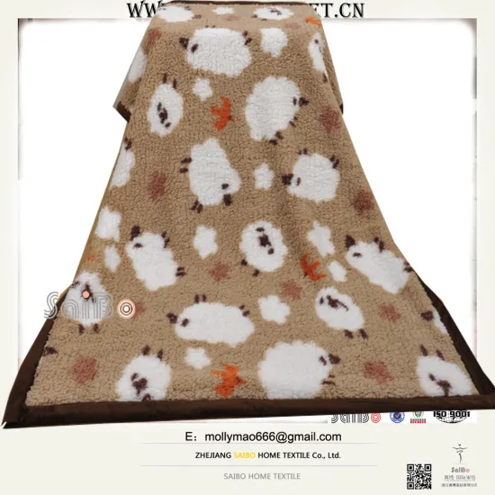 lamb warm softextile sherpa blanket