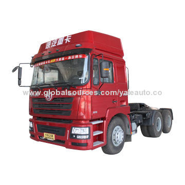 SHACMAN F3000 6 x 4 Tractor, 340hp Rated Power, 12.00R20 Tire, F3000 Cab, 9JS135 Gearbox