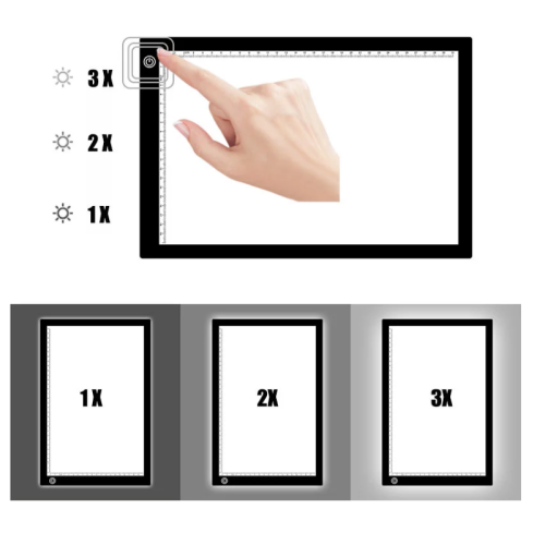 Suron A4 Tracing Light Pad Easily Tracing Images