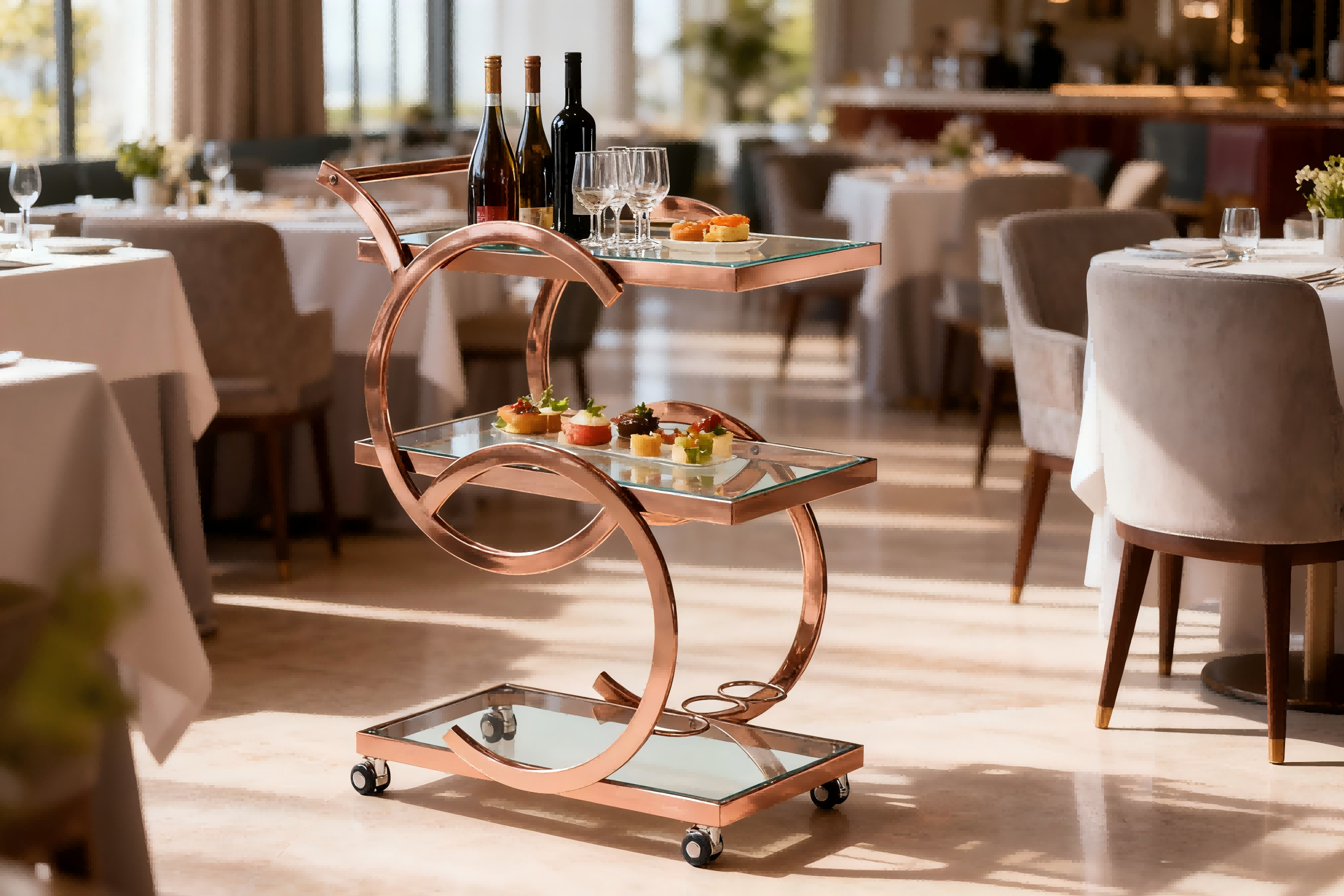 TL-TR01 Kitchen Trolley3